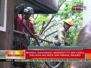 BT: Bahay sa QC, nasunog