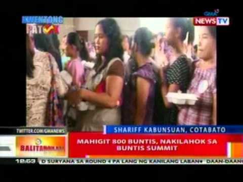 BT: Mahigit 800 buntis sa Cotabato, nakilahok sa buntis summit