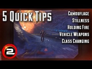 5 Quick Tips - Camo, Stillness, Holding Fire, Vehicle Weapons, Class Changing (PlanetSide 2)