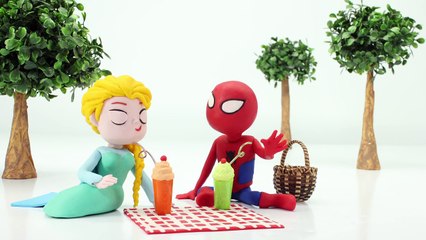 Spiderman vs Joker vs Frozen Elsa Poison Cake Elsa Goes in Jail Fun Superhero Movie in Real Life
