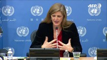 Samantha Power adverte EUA sobre cortar financiamento para ONU