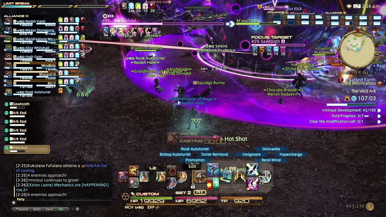 FINAL FANTASY XIV - Bug or a Ninja snake?