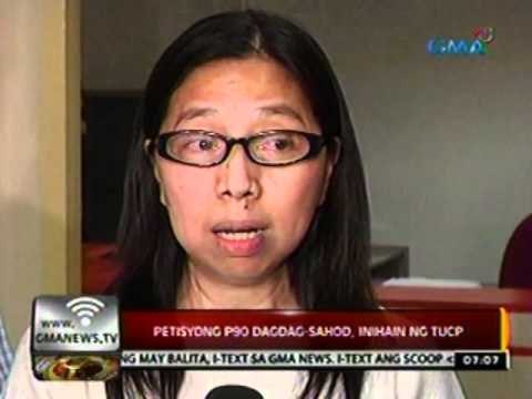 24oras: Petisyong P90 dagdag-sahod, inihain ng TUCP