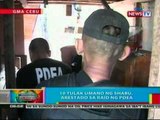 BP: 10 tulak umano ng shabu, arestado sa   raid ng PDEA