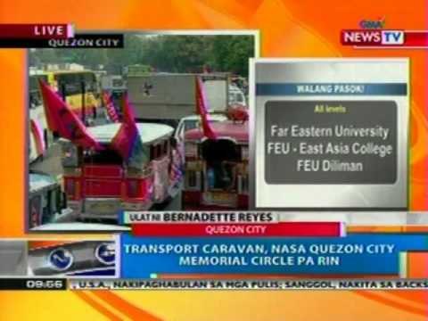 NTG: Transport Caravan, nasa QC Memorial Circle pa rin (031512)