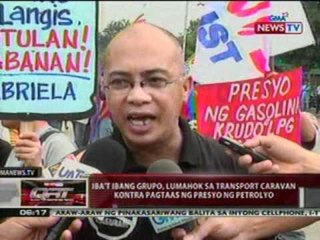 QRT: Mga lumahok sa transport   caravan, pinilit makapasok sa   compound ng Chevron