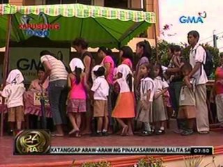 24 Oras: Mga bagong gamit ng grade 1 student, pinaghahandaan na ng GMA Kapuso Foundation