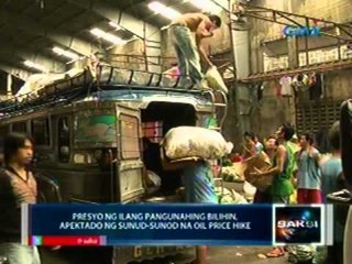 Saksi: Presyo ng ilang pangunahing bilihin, apektado ng sunud-sunod na oil price hike