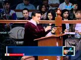 Saksi: Bayuga, idinetalye ang mga nakuhang sweldo at benepisyo ni CJ Corona mula 2002 hanggang 2011