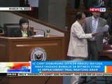 NTG: SC Chief Disbursing Officer Bayuga, nakatakdang bumalik sa witness stand ngayong araw (031512)