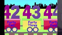 Learn Number Train learning Numbers for kids   Numbers Counting 1 To 100