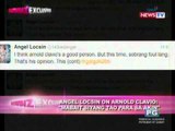 SE: Angel Locsin, naniniwalang hindi intensyong makapanakit ng damdamin ni Arnold Clavio (032012)