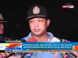 NTG: Hinihinalang holdaper, patay matapos makipagbarilan sa mga Pulis-Maynila (032012)