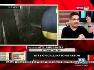 OC: Atty On Call: Kasong Arson