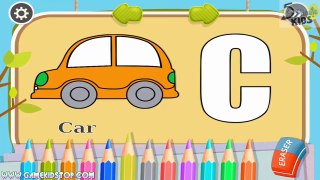 Learn abc alphabet  A to Z with ABC Class Books For Toddlers - Best app learn for Kids
