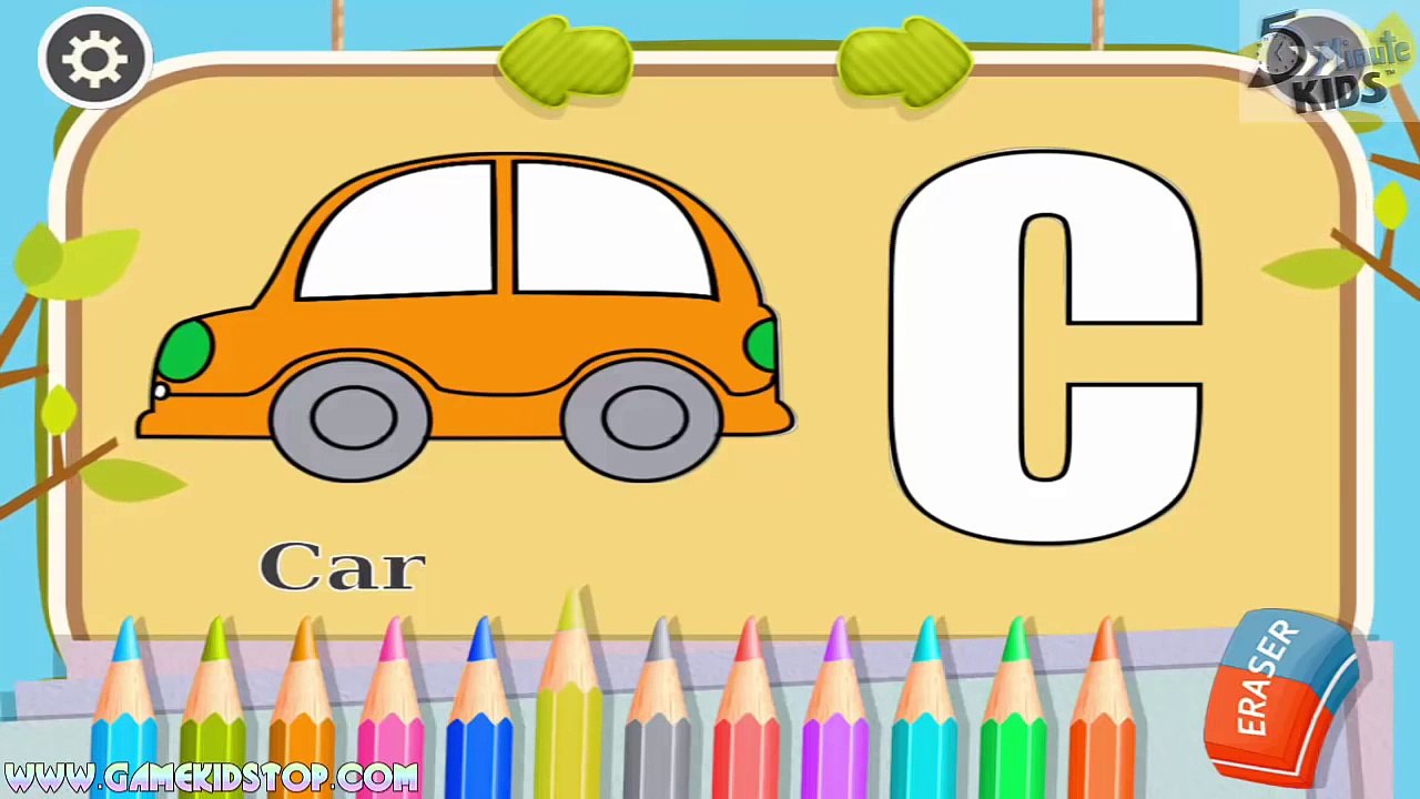 Learn abc alphabet  A to Z with ABC Class Books For Toddlers - Best app learn for Kids