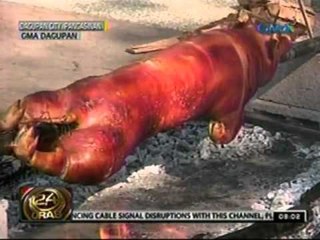 24 Oras: Organic na Lechon, ibinida sa cooking contest sa Dagupan
