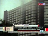 OC: Sunog sa isang gusali sa   Maynila, naideklara nang fire out