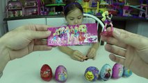 8 COOL KINDER SURPRISE EGGS Disney Frozen Pixar Cars Disney Princess MyLittlePony Toy Surprise Toys