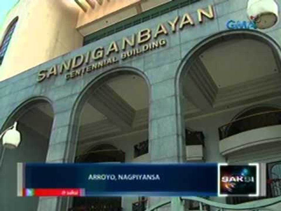 Saksi: Arroyo, nagpiyansa para sa mga kasong isinampa laban sa kanya kaugnay ng NBN-ZTE (032312)