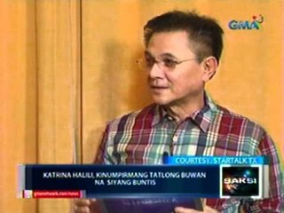 Saksi: Katrina Halili, kinumpirmang 3 buwan na siyang buntis (032312)