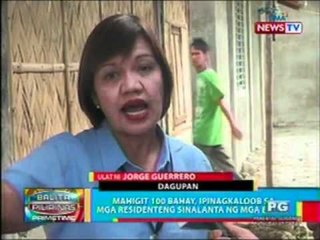 BP: Mahigit 100 bahay, ipinagkaloob   sa mga residenteng sinalanta ng   mga bagyo