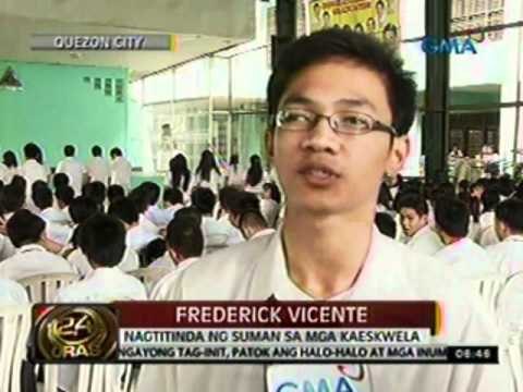 24 Oras: Isang estudyanteng nagta-trabaho sa karinderya, magtatapos na sa High School (032312)