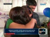 Saksi: Honor student sa Taguig, patay matapos barilin ng mga nang-agaw umano sa kanyang PSP (032312)