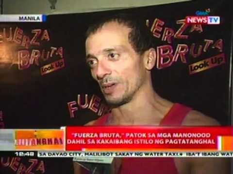 BT: Fuerza Bruta, patok sa mga manonood dahil sa kakaibang istilo ng pagtatanghal
