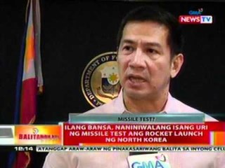 BT: DND, nakikipag-ugnayan na sa mga kaalyadong bansa ukol sa planong rocket launch ng North Korea