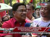 SONA: Demolisyon sa iba't ibang panig ng Metro Manila, kinondena ng mga militanteng grupo (032312)
