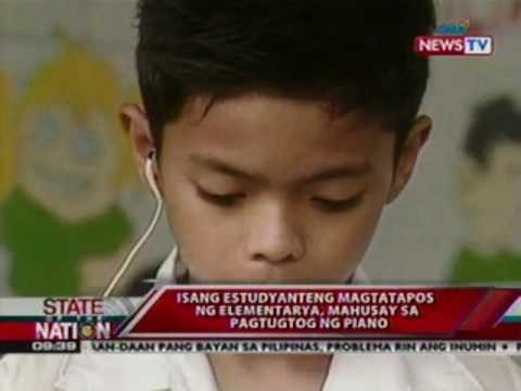 SONA: Isang estudyanteng magtatapos ng elementarya, mahusay sa pagtugtog ng piano (032312)