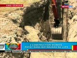 BP: 2 construction worker sa GenSan, patay nang matabunan ng lupa