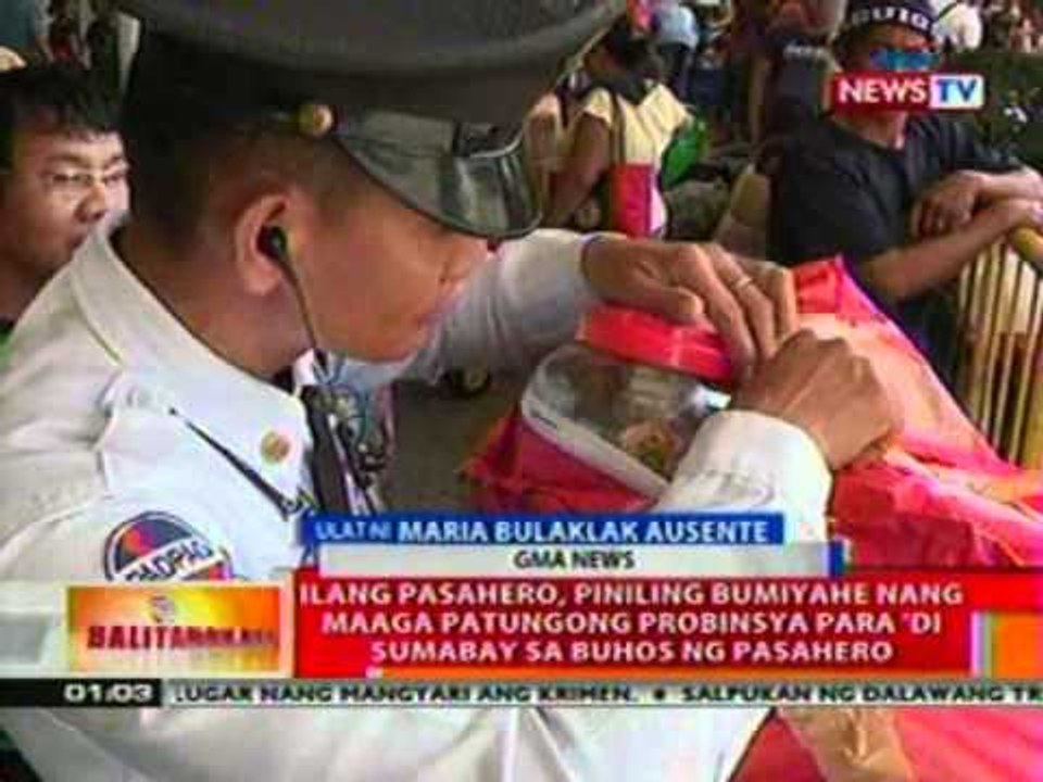 BT: Ilang pasahero, piniling bumiyahe nang maaga patungong probinsya