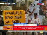 BT: Ilang taga-Navotas, muling nangalampag vs sa demolisyon