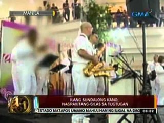 24oras: Ilang sundalong kano,   nagpakitang-gilas sa tugtugan