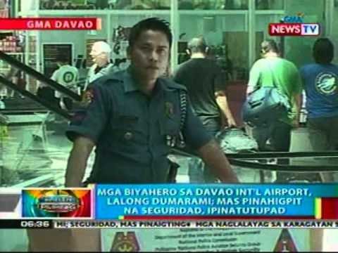 BP: Mga biyahero sa Davao Int'l airport, lalong dumarami
