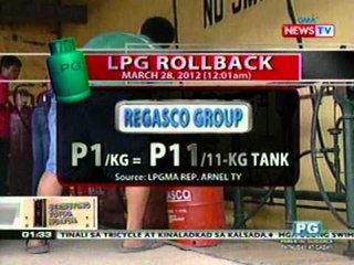 OC: LPG Rollback (Mar. 28, 2012)