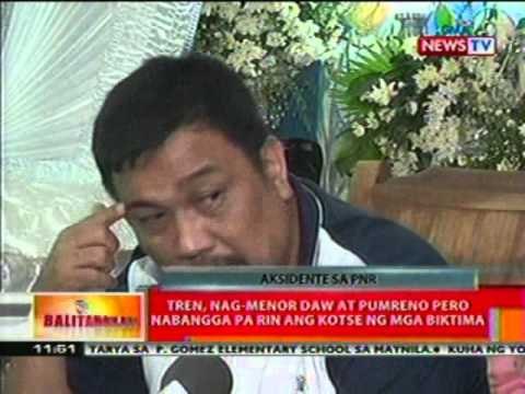 BT: Tren, nag-menor daw at pumreno pero nabangga pa rin ang kotse ng mga biktima