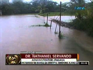 24 Oras: Panayam kay: Nathaniel T. Servando- Administrator,PAGASA