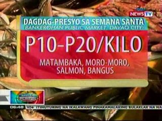 BP: Presyo ng isda, inaasahang tataas sa   Holy Week