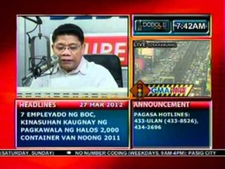 DB: Tropa ng gobyerno, nakahandang idepensa ang publiko vs sa anumang banta ng mga rebelde (032712)