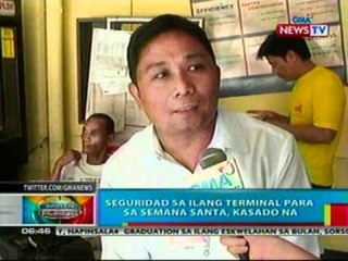 BP:  Seguridad sa ilang terminals para sa   Semana Santa, kasado na