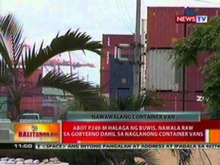 BT:  7 empleyado ng customs, kinasuhan ng   pagkawala ng halos 2k container vans   noong 2011