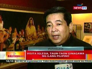 Télécharger la video: BT: Visita Iglesia, taun-taon ginagawa ng ilang Pilipino