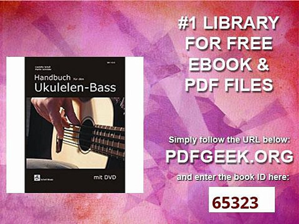 Handbuch für den Ukulelen-Bass (Buch & DVD)