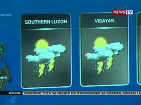 NTG: Malaking bahagi ng ating bansa, makakaranas ng maulap na kalangitan ngayong araw (032912)