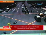 UB: Rider ng motorsiko, sugatan matapos sumalpok sa kotse sa Makati (032912)