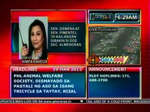 DB: Sen. Osmeña at Pimentel: 'di kailangan sibakin si DOE Sec. Almendras (032912)
