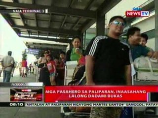 QRT: Ilang flights sa NAIA 3, nakansela